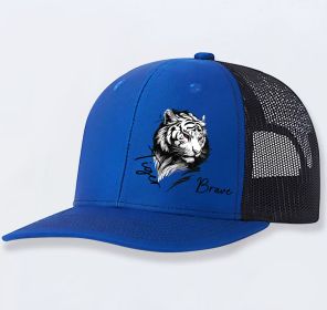 Casual Hat For Men (Option: Blue-One size)