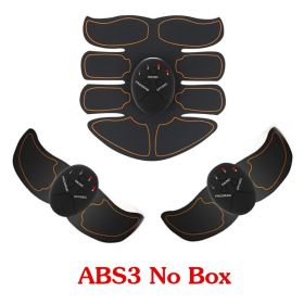 The Ultimate EMS Abs & Muscle Trainer (Color: Yellow 3pc)