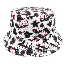Musical Note Pattern Printing Bucket Hat European And American Summer Outdoor Travel (Option: Note-M)
