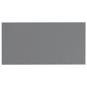 10 x 20ft Carport Roof, UV Resistant Canopy Replacement Cover with Ball Bungee Cords, Dark Gray (Option: Dark Gray-500x310x110 mm)