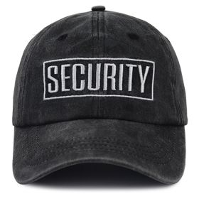 2pcs Security Hats For Men Women Security Accessories Baseball Cap (Option: 2pcs)