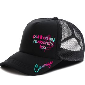 Men's Casual Baseball Cap (Color: Black)