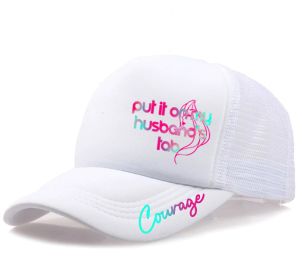 Men's Casual Baseball Cap (Color: White)