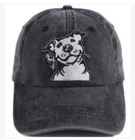 2pcs Dog Lover Gifts For Women Men, French Hat, Denim Adjustable Embroidered Dog Dad Baseball Cap (Option: 2pcs)