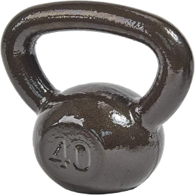 Only Supports Self Pickup Cast Iron Kettlebell Weights For Home Gym, Heavy Duty Strength Training, Exercise Equipment For Functional Fitness, Mul (Option: 40lb)