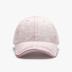 Outdoor All-matching Breathable European And American Student Baseball Cap (Option: Pink-Adjustable)