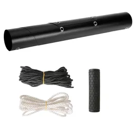 Deer Drag Sled With Handle Deer Cart Game Hauler Snow Sledding Pad Hunting Gear Supplies With 32.8FT Black Rope 16.1FT White Rope For Hunting Ice (Option: HandleDeerCart)