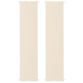 2 Pcs Pergola Replacement Canopy, UV Protection Pergola Shade Cover, Easy to Install, for 10 x 12ft Pergola, Khaki (Option: Khaki-410x320x90 mm)