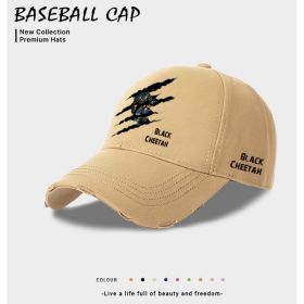 European And American Style Men's Casual Baseball Cap (Option: Beige)