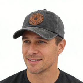 World's Best Dad Baseball Cap For Man (Option: Black)
