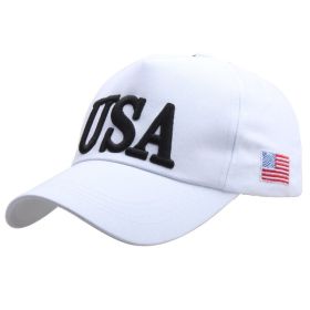 Men's Fashion And Comfort Hot Hats Baseball Caps (Option: White mark)